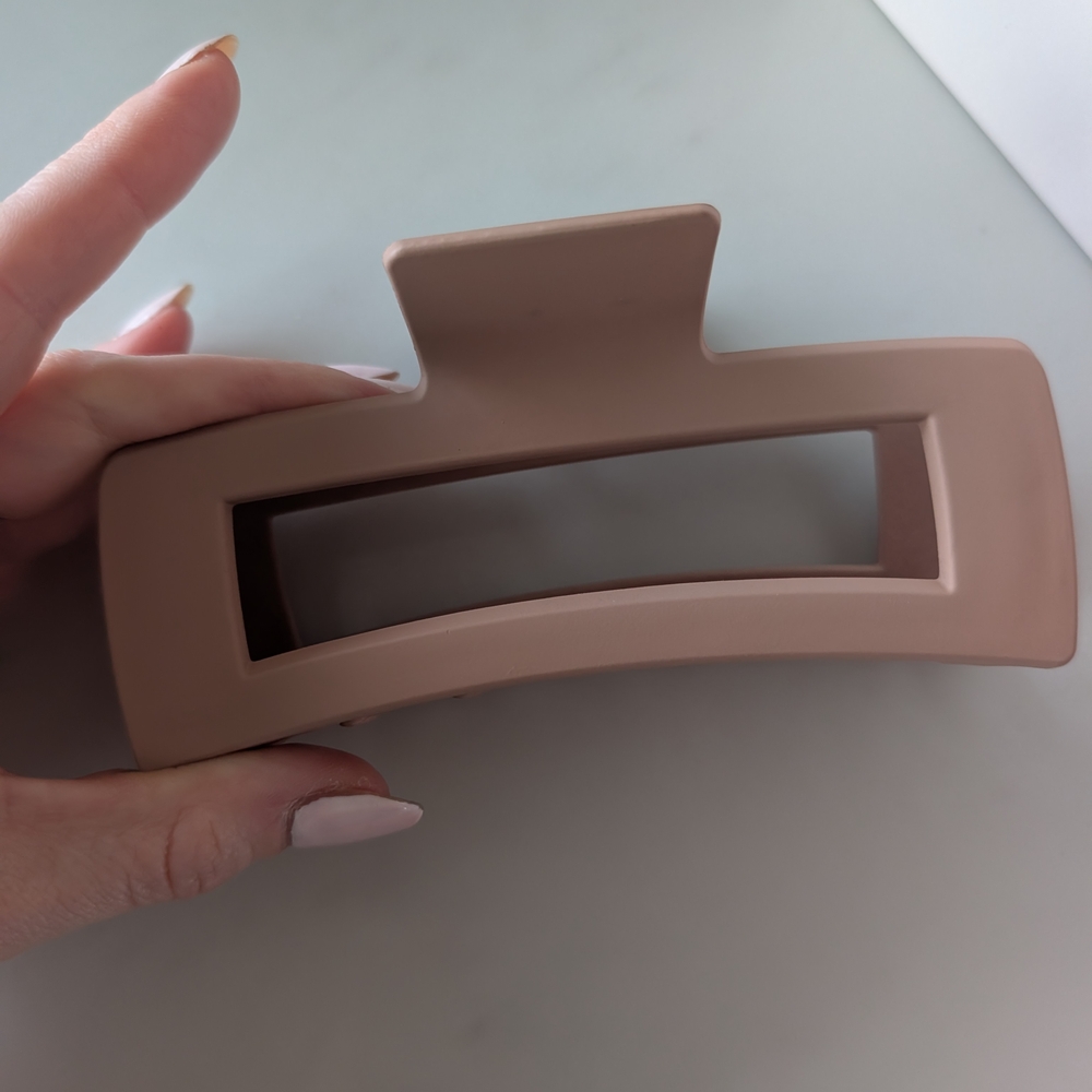 🤎🩷 Blush Taupe King Klaw Clip